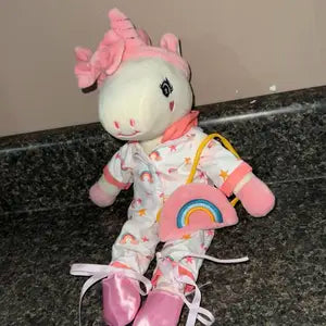 Original reviewer photo of the unicorn set